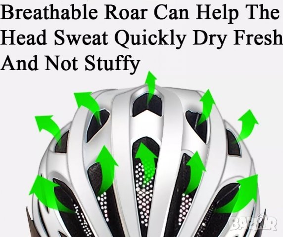 Умна каска за велосипед с LED светлина, каска за колело със стоп светлина, каска за колоездене, шлем, снимка 7 - Аксесоари за велосипеди - 38729528