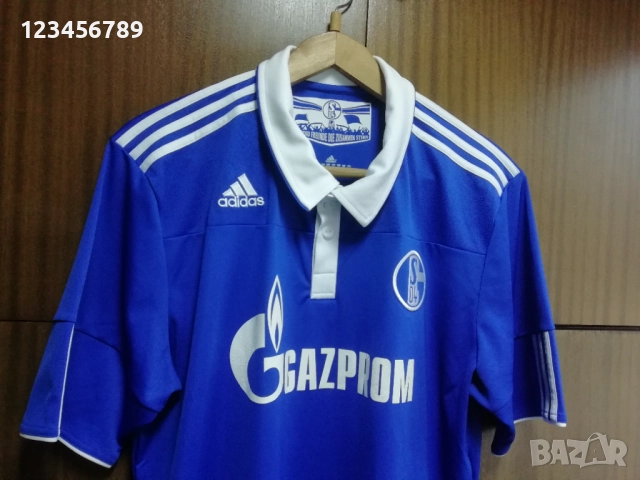 Schalke 04 Raul Adidas оригинална тениска фланелка Раул Шалке екип , снимка 4 - Тениски - 52561278