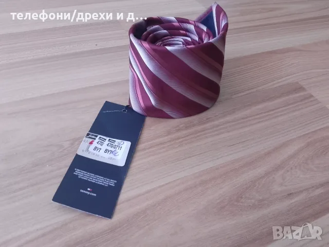 Нова копринена вратовръзка Tommy Hilfiger