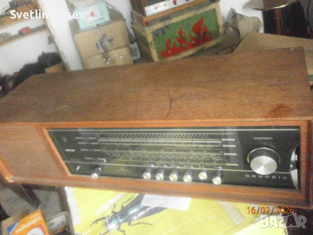 лампово радио grundig rf 245, снимка 5 - Антикварни и старинни предмети - 53495999