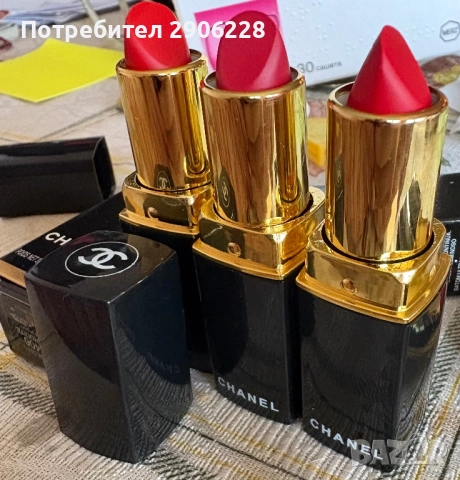 Chanel сет червила, снимка 4 - Декоративна козметика - 52320010