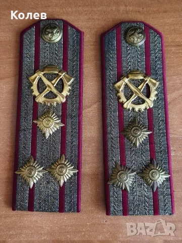 Пагони на полковник инженерни войски