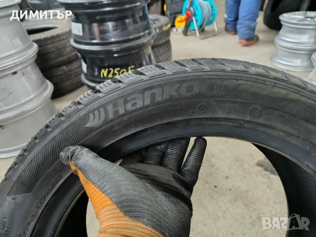 2бр.зимни гуми HANKOOK 215 50 17 DOT18 цена за брой, снимка 3 - Гуми и джанти - 55791275