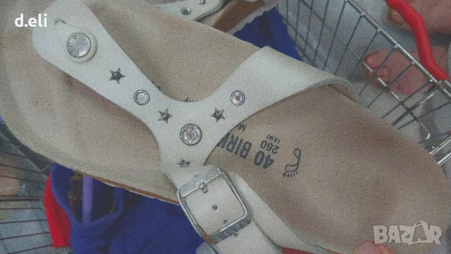 BIRKENSTOCK Original Size 40 Кожа, снимка 2 - Чехли - 56059756