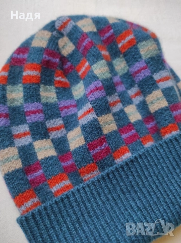 Страхотна шапка Robert Mackie, снимка 3 - Шапки - 52002096