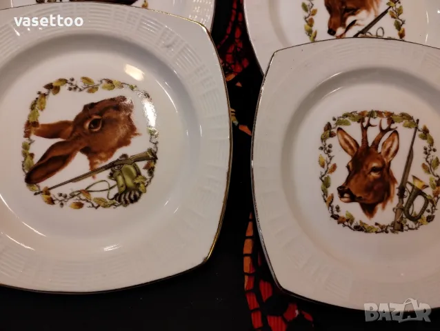 Сервизи с ловни мотиви, снимка 10 - Сервизи - 48169117