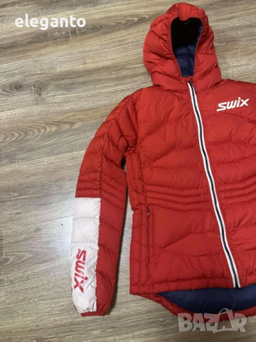 Висок клас дамска пухенка SWIX Dynamic Snow 650+fill down Jacket , M размер , снимка 4 - Якета - 52641067