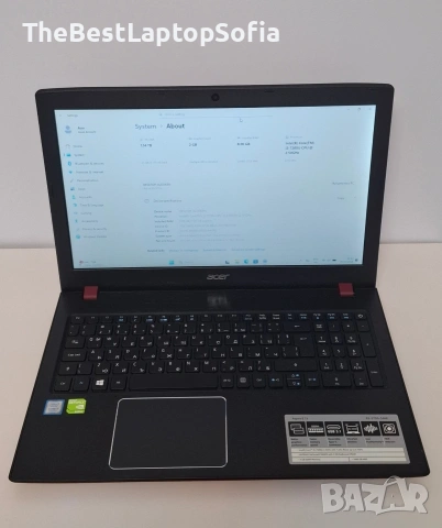 Лаптоп Acer | Intel I5 7200U | 8GB DDR4| 256 SSD + 1TB HDD | 940MX