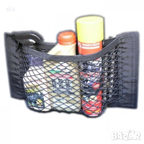 Органайзер мрежа за багажник, велкро, 50см, снимка 2 - Аксесоари и консумативи - 39517349