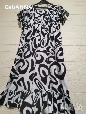 НОВА СТРАХОТНА РОКЛЯ ЕФЕКТЕН ДЕСЕН 3XL