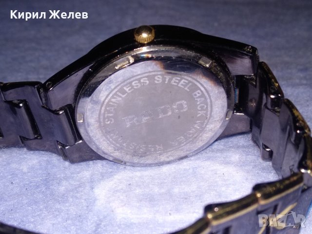 RADO QUARTZ КВАРЦОВ РЪЧЕН ЧАСОВНИК ЕЛЕГАНТЕН МОДЕЛ с ВЕРИЖКА 26851, снимка 7 - Мъжки - 40443781
