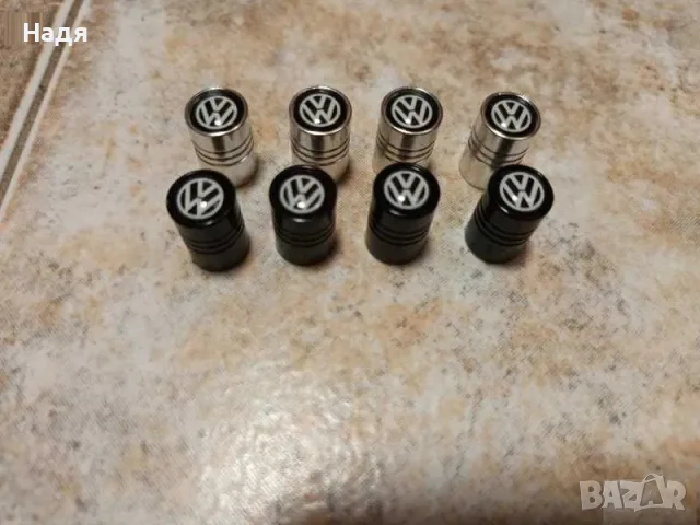 Капачки за винтили комплект, Audi, Honda, VW, BMW, Ауди, Хонда, Фолксваген, БМВ,капачки за джанти, снимка 8 - Аксесоари и консумативи - 56230090