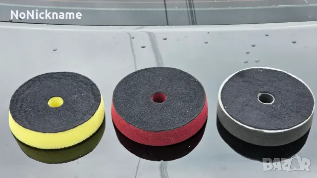 3 бр. 125mm Гъби за полиране пастиране на автомибили полиращи подложки, снимка 5 - Аксесоари и консумативи - 49708590