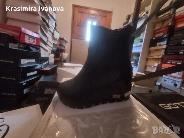 естествена бота с платформа , снимка 4 - Дамски боти - 52506499