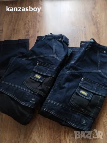 Snickers Workwear 3355 Denim Work Trousers - мъжки работни панталони НОВИ БЕЗ ЕТИКЕТИ 50/М