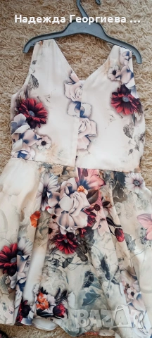 Нова рокля с Буфон подплата за момиче 12-14 год, снимка 2 - Детски рокли и поли - 48072242