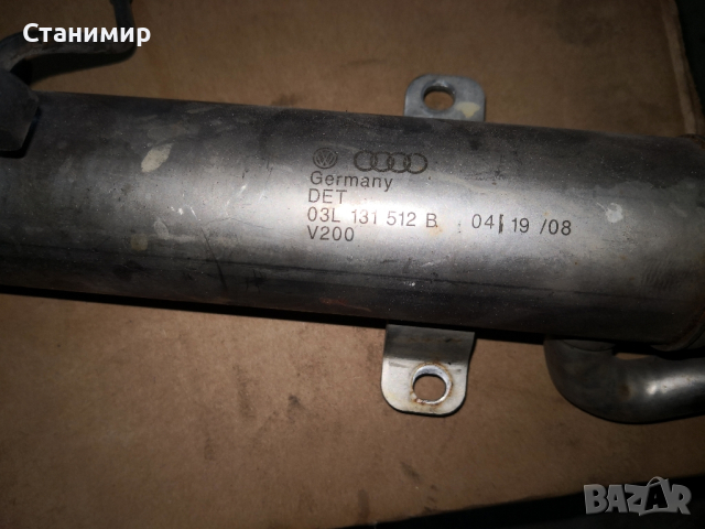  03L 131 512  B, EGR охладител Фолксваген Пасат 2008г комънрейл, снимка 3 - Части - 44526097