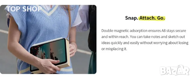 Оригинален стилус Metapen  Pencil A8 iPad, снимка 12 - Таблети - 48472285