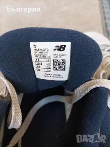Продавам чисто нови маратонки New Balance ML 574 DTC, снимка 5 - Маратонки - 50340920