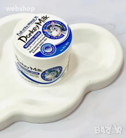 ПРОМО!! Избелващ и хидратиращ крем за лице с магарешко мляко ORIGINAL , 115мл, снимка 8 - Козметика за лице - 49581617