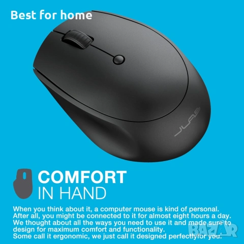 JLab Go Bluetooth мишка, снимка 6 - Друга електроника - 53836242