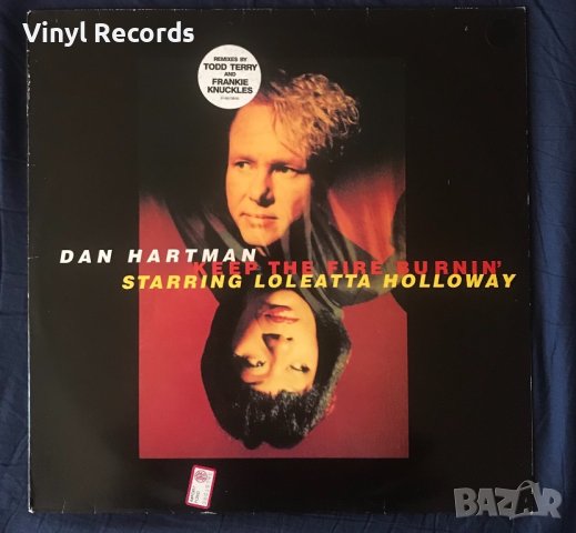 Dan Hartman Loleatta Holloway – Keep The Fire Burnin' Vinyl, 12", снимка 1