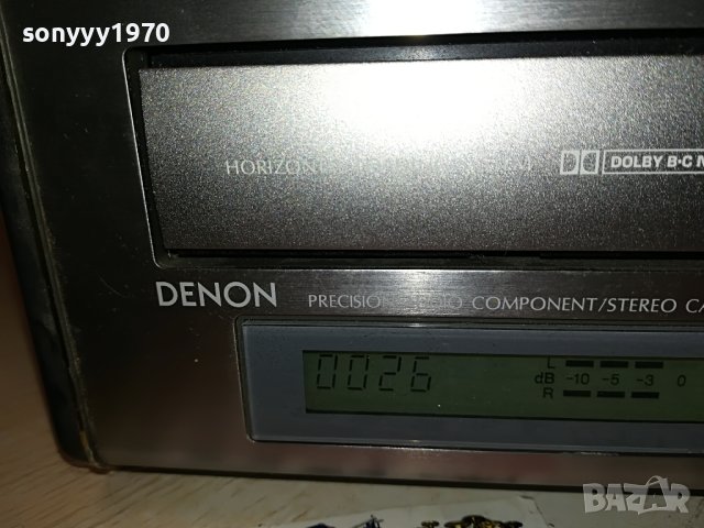 DENON UDR-100 REVERSE 2 MOTOR DECK 220V-MADE IN JAPAN-ВНОС SWISS 3105231255, снимка 10 - Декове - 40884269