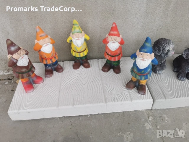 Джужденца от вибробетон, снимка 4 - Декорация за дома - 51424111