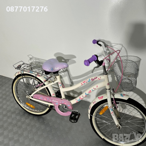 Детско колело Barbie 20 цола  , снимка 6 - Детски велосипеди, триколки и коли - 44552237