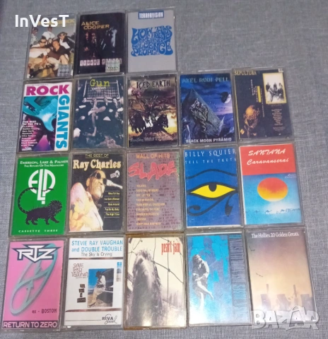 Аудио касети с рок музика