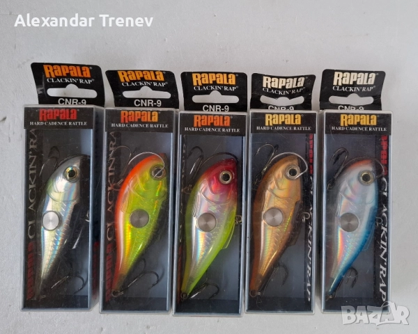 Воблери Rapala Clackin series-CNM,CNR,CNMAG10, снимка 3 - Такъми - 52469848