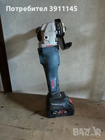 Bosch акумулаторен комплект от 4 части, перфоратор, ударен гайковерт, ъглошлайф и винтоверт , снимка 14 - Куфари с инструменти - 55861908