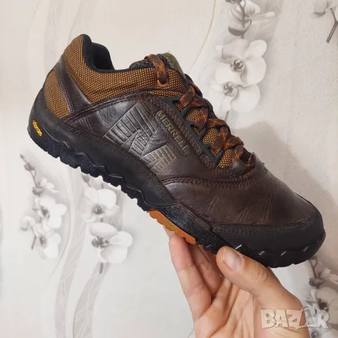  MERRELL ANNEX BROWN туристически обувки номер 43 ,5, снимка 17 - Други - 49425823