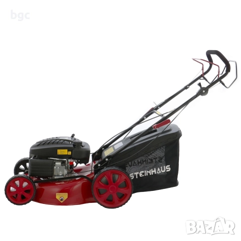 НОВА Бензинова косачка, автозадвижващата, Steinhaus PRO-GLM503, 173cc, 4.8HP, снимка 2 - Градинска техника - 52074529