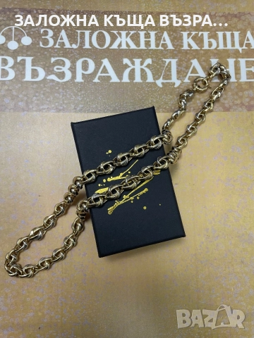 Златен Ланец - 14 Карата , снимка 2 - Колиета, медальони, синджири - 52886347