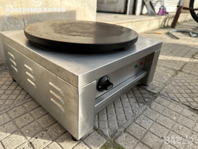 професионален електрически уред за палачинки/2700W/, снимка 4 - Обзавеждане на кухня - 52898464