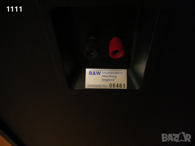 B&W DM 330, снимка 9 - Ресийвъри, усилватели, смесителни пултове - 42702906