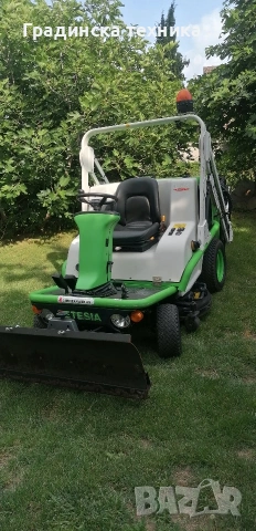 Трактор косачка ETESIA дизел, снимка 3 - Градинска техника - 53405859