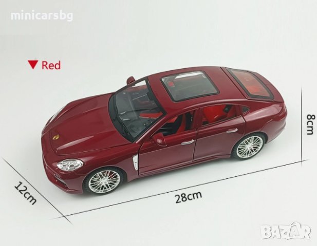 1:18 Метални коли: Porsche Panamera (Порше Панамера), снимка 5 - Колекции - 41966457