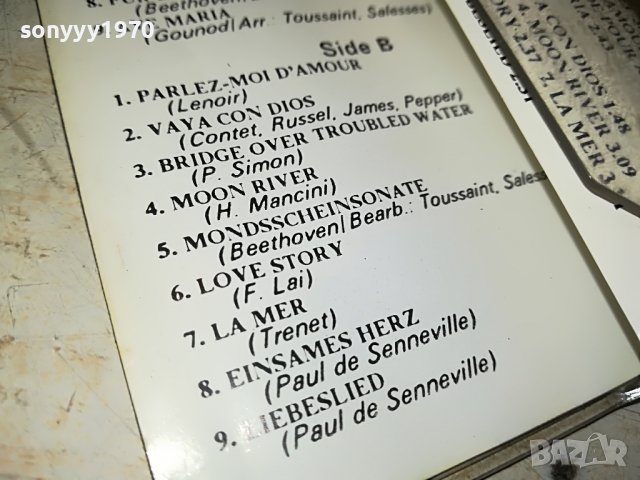 RICHARD CLAYDERMAN-КАСЕТА 2301231950, снимка 11 - Аудио касети - 39409378