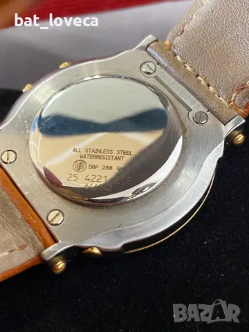 Часовник JUNGHANS MEGA със оригинална  щраусова кожа, снимка 3 - Мъжки - 48844121