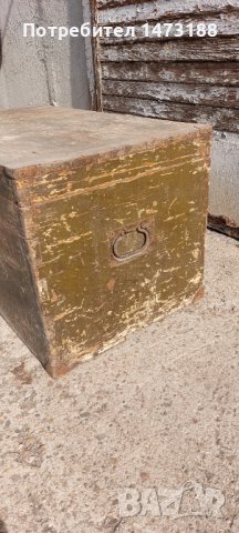 Стар сандък , снимка 5 - Антикварни и старинни предмети - 44493079