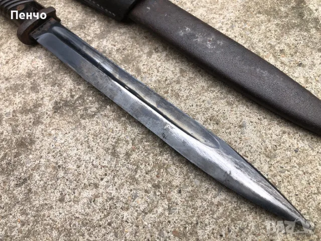 стар немски щик МАУЗЕР К98, снимка 7 - Антикварни и старинни предмети - 49460517