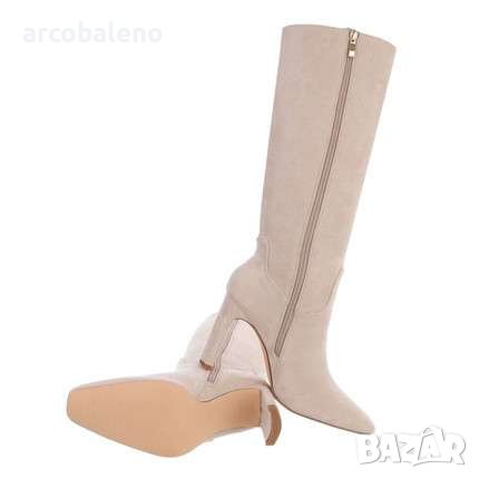 Дамски ботуши на висок ток, 2цвята , снимка 7 - Дамски ботуши - 38832841