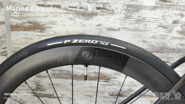 Карбонов аеро шосеен велосипед Factor Ostro Vam Disc SRAM Red AXS Capital 50 | 54, снимка 6 - Велосипеди - 55739723