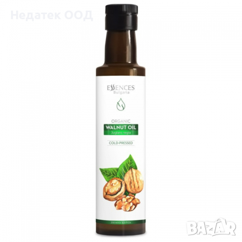 Био базово масло Essences Bulgaria, Орехови ядки, 100% натурално, 250 мл