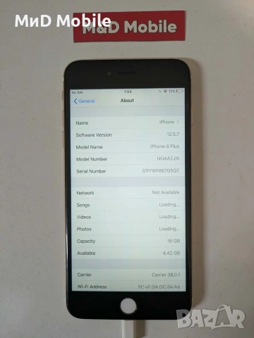 iphone 6+, снимка 3 - Apple iPhone - 53770937