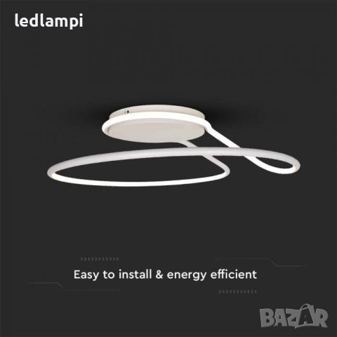 LED Плафониера 24W Бяла Неутрално Бяла Светлина, снимка 3 - Лампи за таван - 41187558