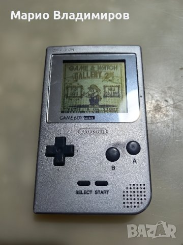 Nintendo Game boy pocket silver, снимка 1 - Nintendo конзоли - 44391360