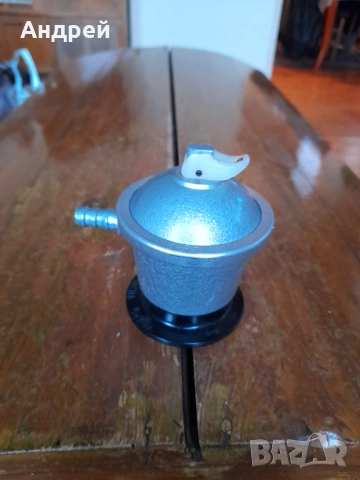 Стар газов редуцир вентил,клапан за газова бутилка #3, снимка 3 - Други ценни предмети - 52906375